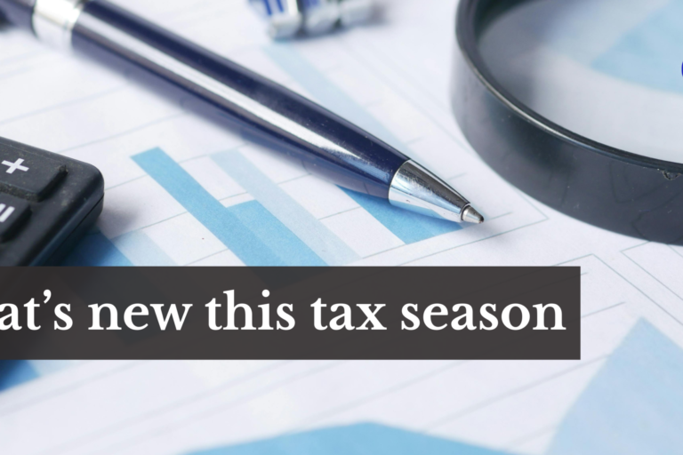What’s New This Tax Season