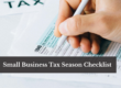 Small Business Tax Season Checklist
